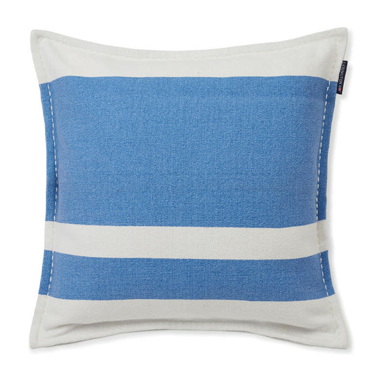 Irregular Stripe 50x50cm Filled Cushion Blue and White