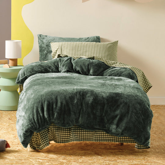 Milly Quilt Cover Set Range Teal