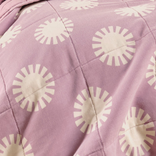 Sunny Day Coverlet Set Orchid
