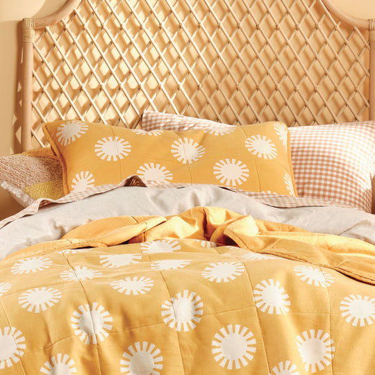 Sunny Day Coverlet Set Sunkissed