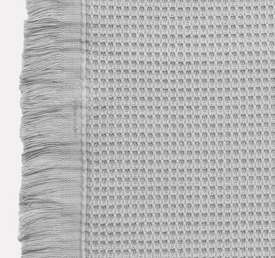 Aria 550GSM Bamboo Cotton Bath Towel Range Silver