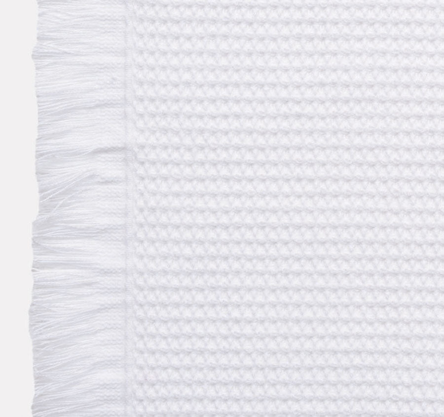 Aria 550GSM Bamboo Cotton Bath Towel Range White