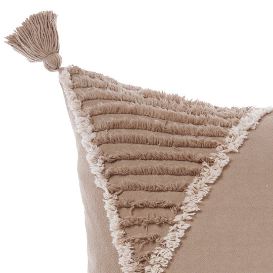 Asha 48x48cm Filled Cushion Sand