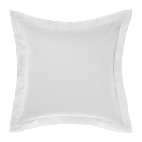 Hotel Augusta 500THC Cotton Sateen European Pillowcase White