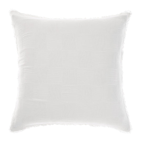 Capri European Pillowcase White