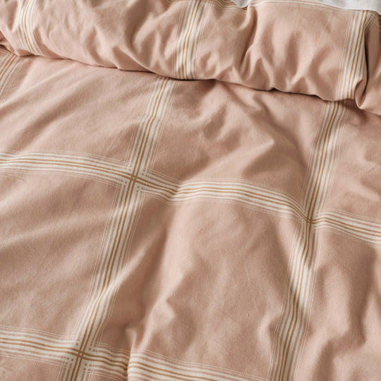 Covent Printed Flannelette Cotton Quilt Cover Set Range