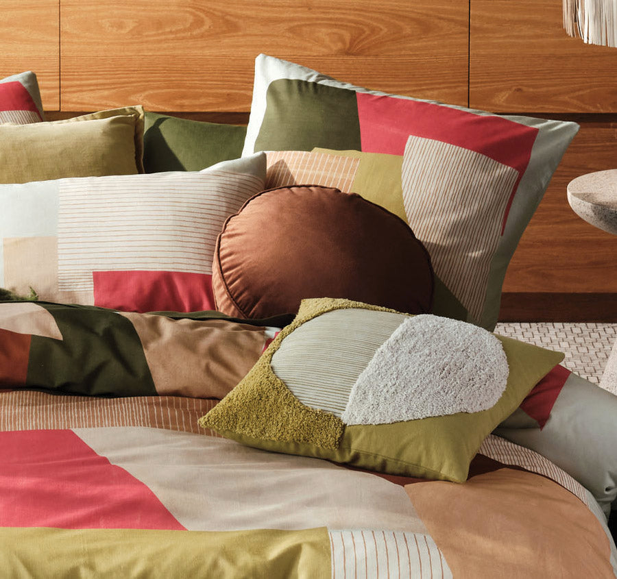 Doja Quilt Cover Set Range Multi