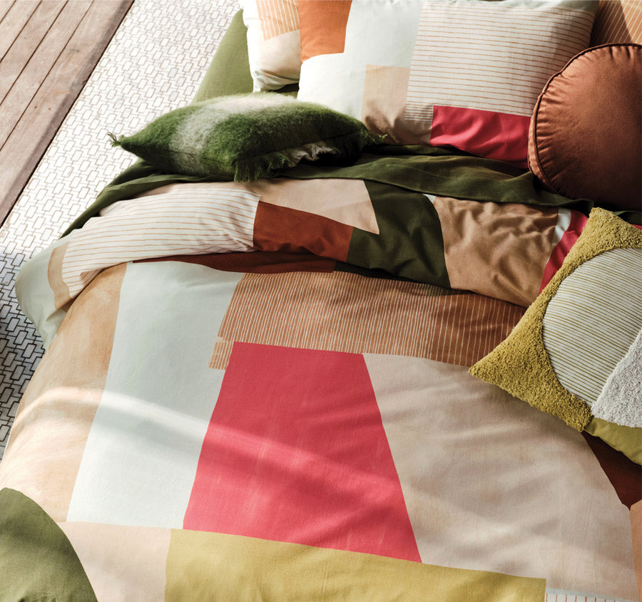 Doja Quilt Cover Set Range Multi