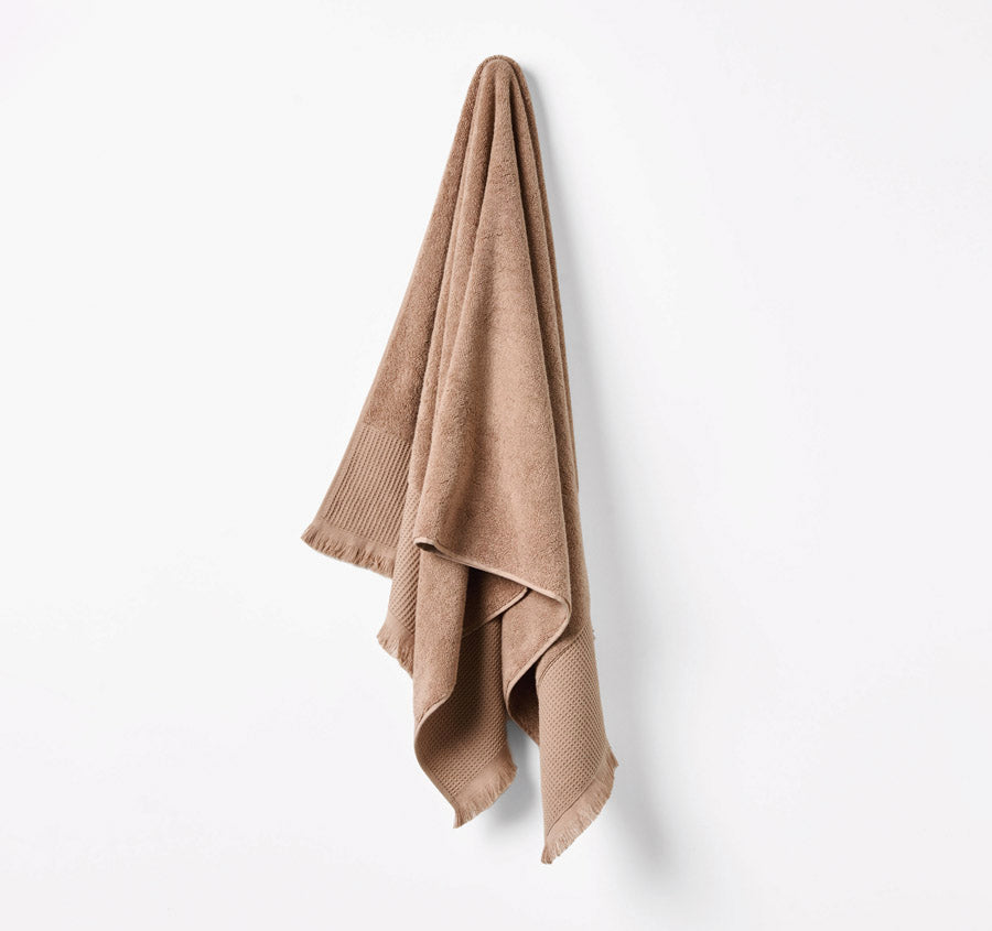 Eden 550GSM Cotton Bath Towel Range Clay