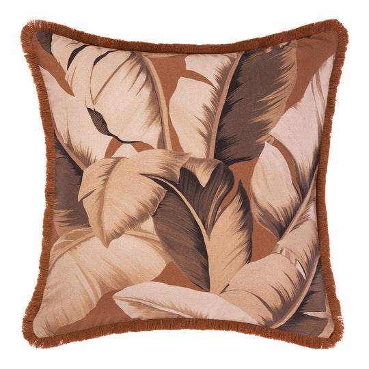 Kalena 48x48cm Filled Cushion Cinnamon