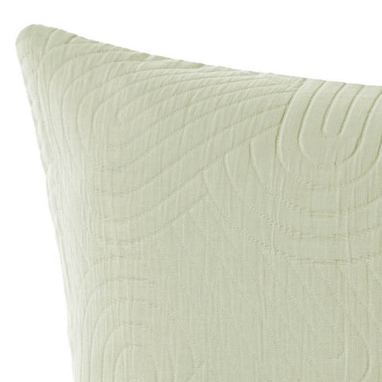 Lila European Pillowcase Wasabi