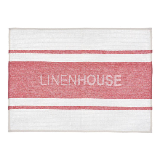 Linen House Logo Tea Towel Rosette