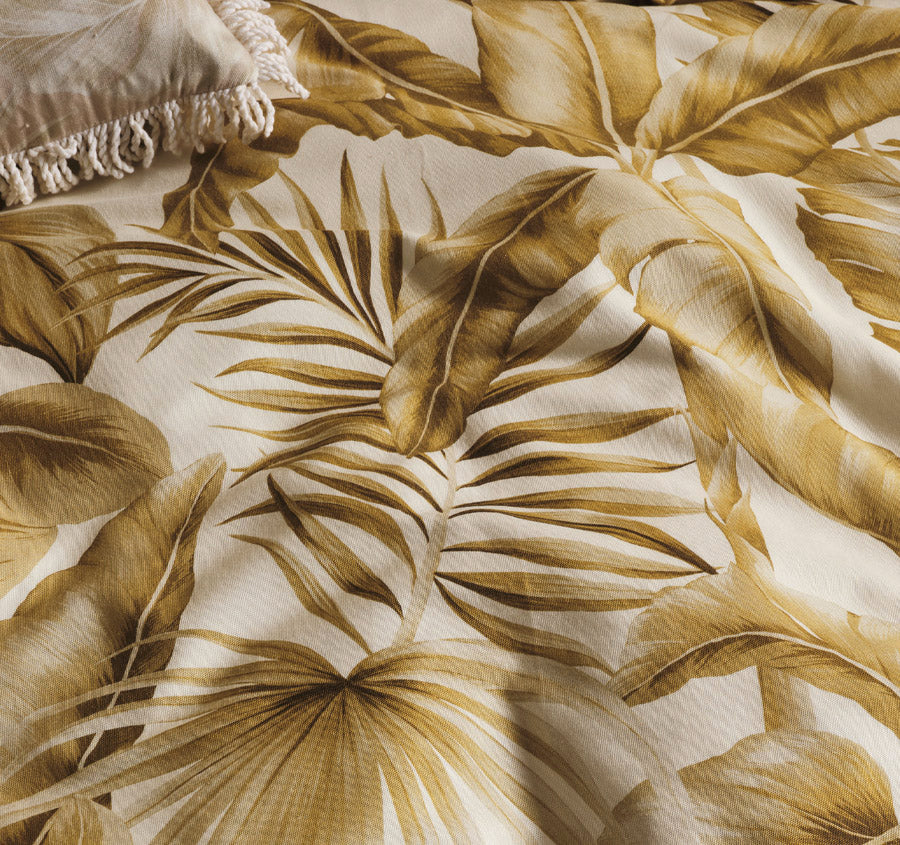 Marseille Quilt Cover Set Range Honey