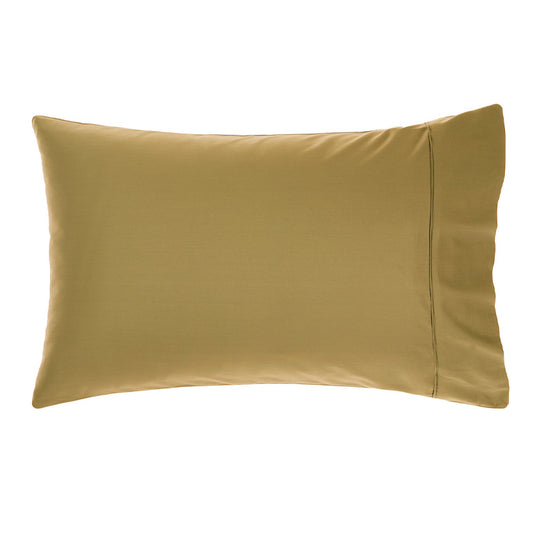Nara 400THC Bamboo Cotton Standard Pillowcase Bronze