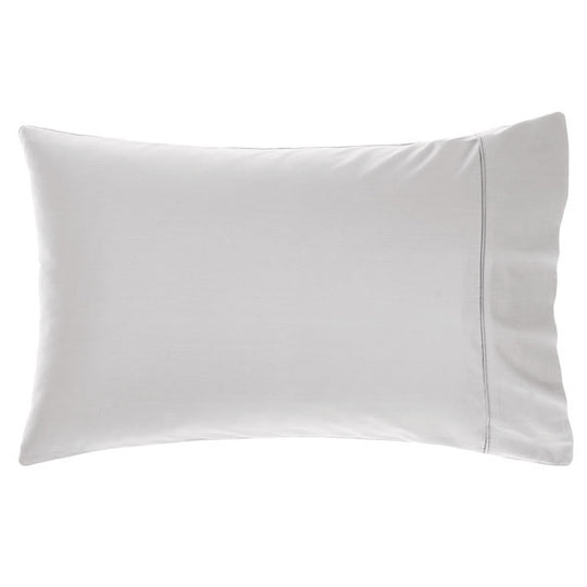 Nara 400THC Bamboo Cotton Standard Pillowcase Silver