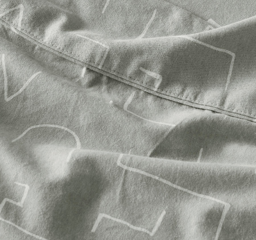 Nica Printed Flannelette Cotton Mega Sheet Set Range