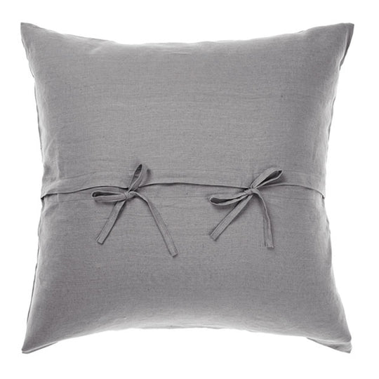 Nimes Linen European Pillowcase Ash