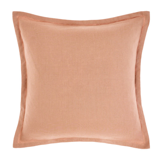 Nimes Linen 48x48cm Filled Cushion Clay