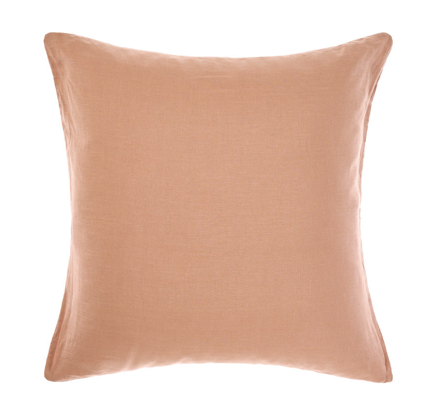 Nimes Linen European Pillowcase Clay