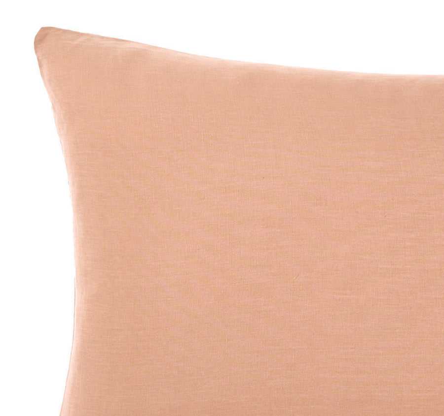 Nimes Linen Standard Pillowcase Clay