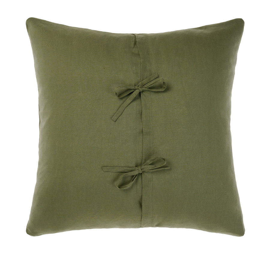 Nimes European Pillowcase Moss