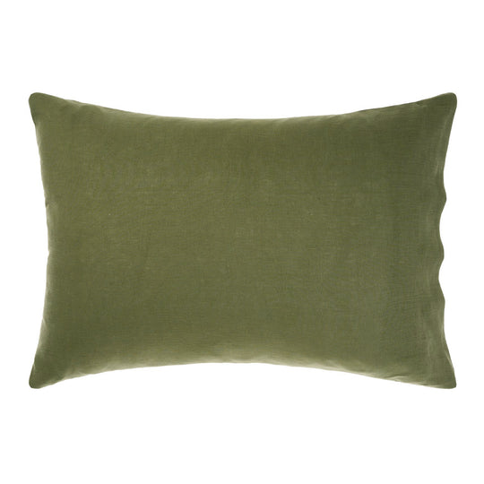Nimes Standard Pillowcase Moss