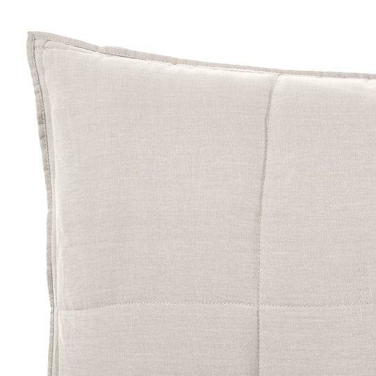 Nimes Linen Standard Pillowsham Pair Natural