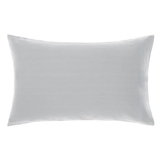 Nimes Linen Standard Pillowcase Pale Grey
