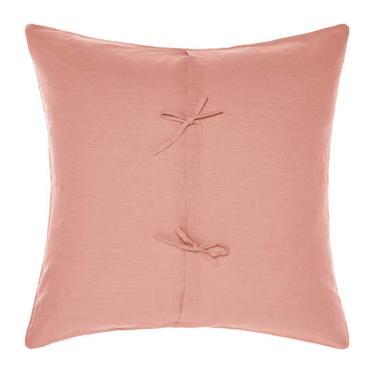 Nimes Linen European Pillowcase Rosette