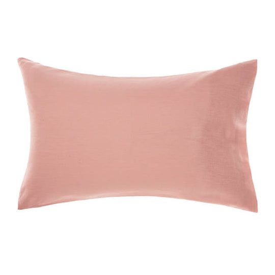 Nimes Linen Standard Pillowcase Rosette