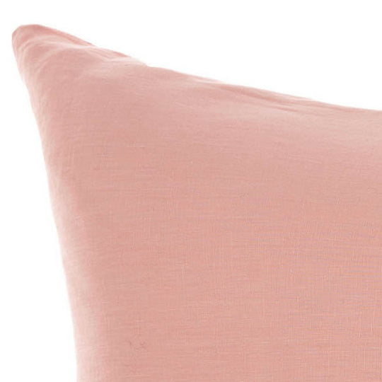 Nimes Linen Standard Pillowcase Rosette