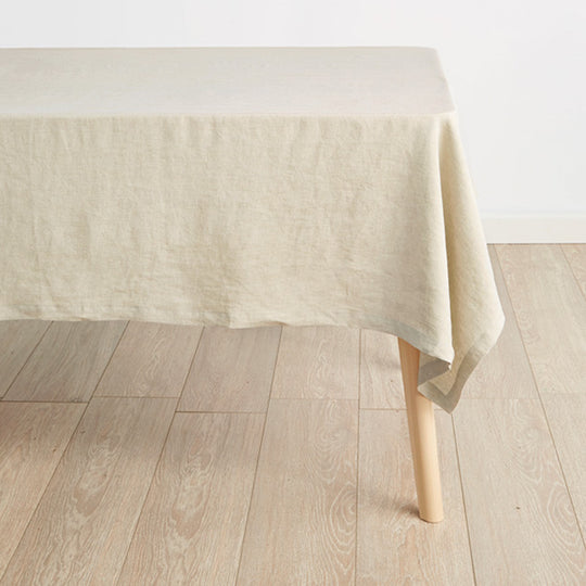 Nimes Linen Tablecloth Range Natural
