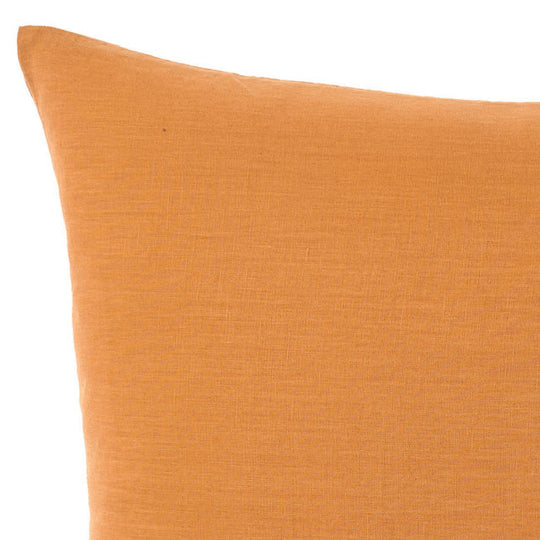 Nimes Linen European Pillowcase Terracotta