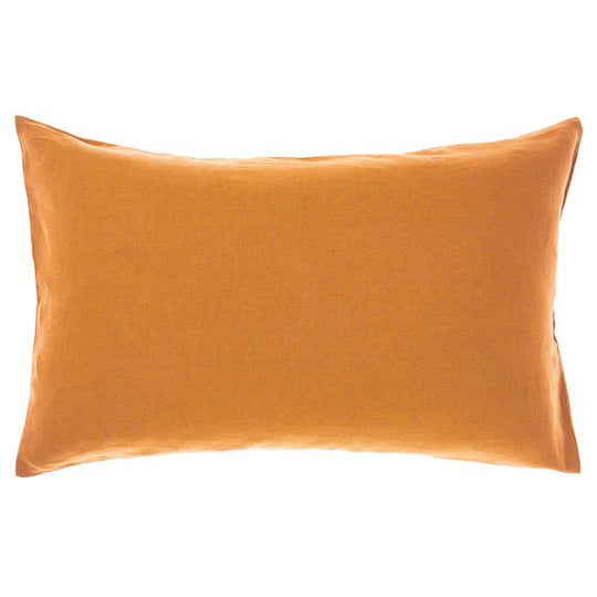 Nimes Linen Standard Pillowcase Terracotta