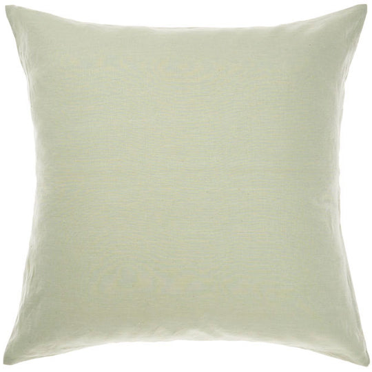 Nimes Linen European Pillowcase Wasabi