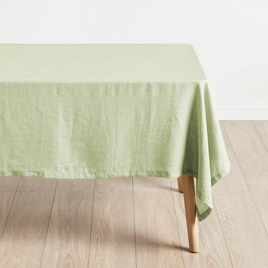 Nimes Linen Tablecloth Range Wasabi