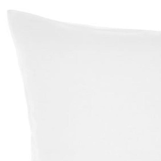 Nimes Linen European Pillowcase White