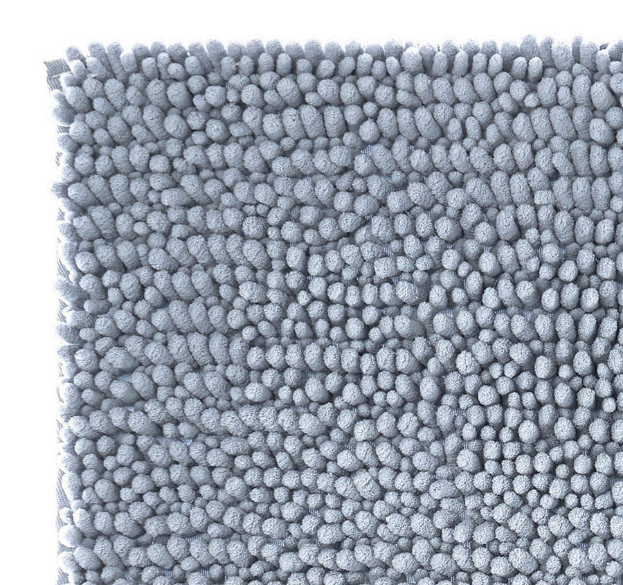 Reed Toggle 1700GSM Polyester Bath Mat Blue