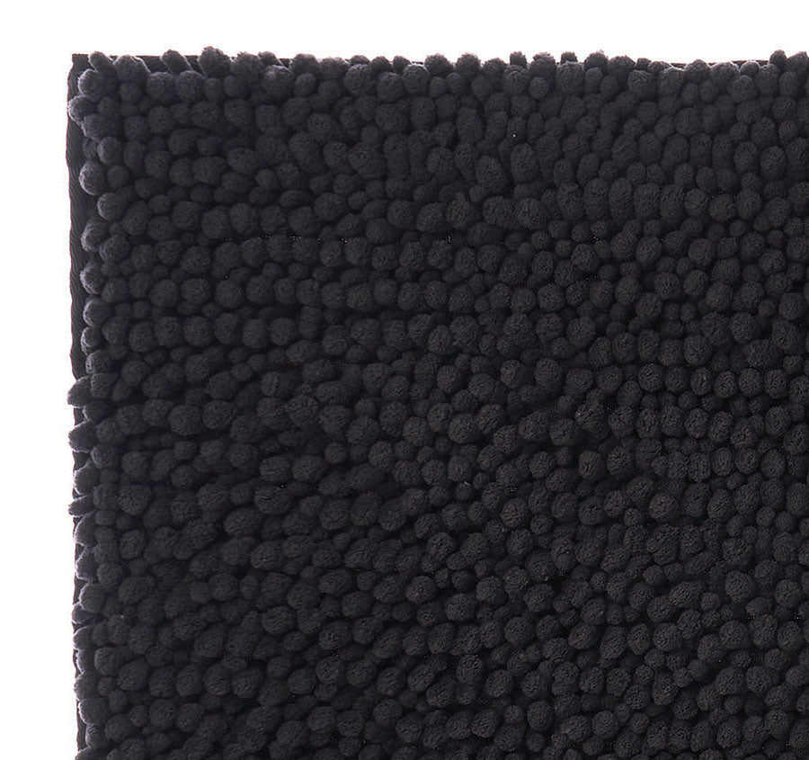 Reed Toggle 1700GSM Polyester Bath Mat Charcoal