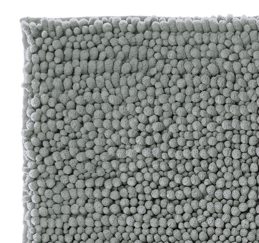 Reed Toggle 1700GSM Polyester Bath Mat Grey