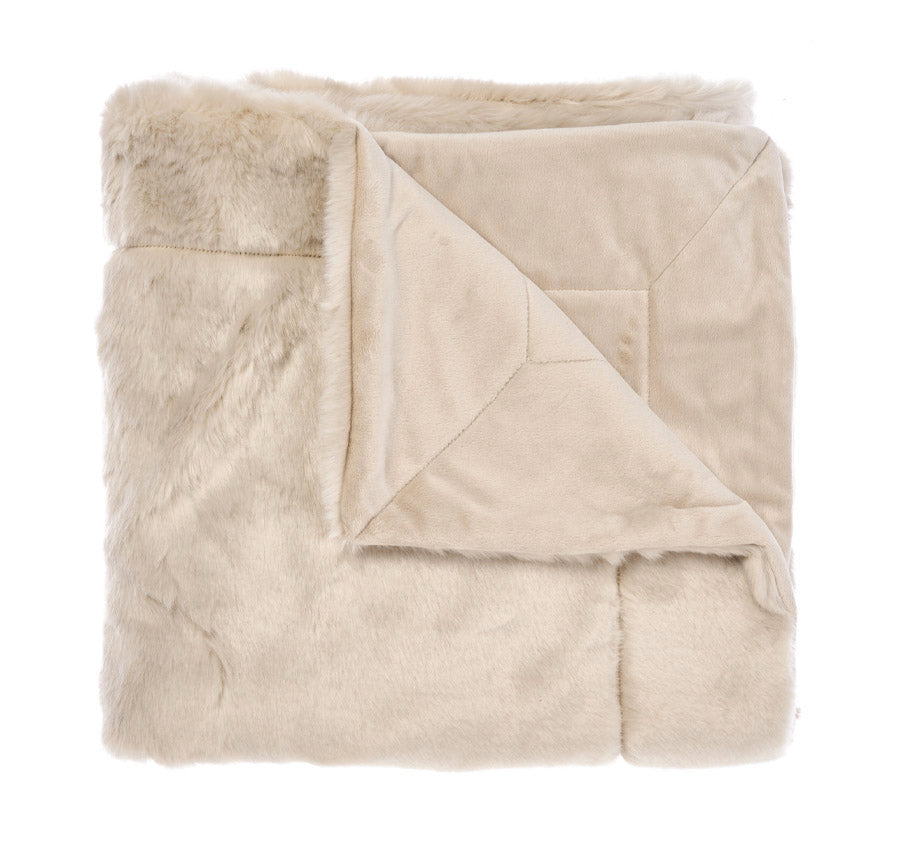 Selma 130x170cm Throw Rug Oatmeal