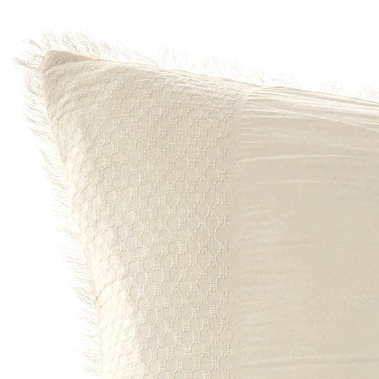 Shrimpton 45x45cm Filled Cushion White