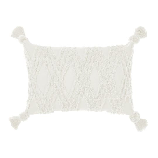 Solange 40x60cm Filled Cushion White