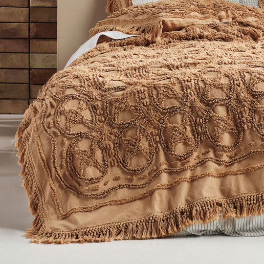 Somers Coverlet Biscotti