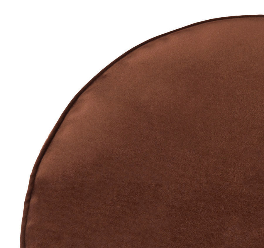 Toro 43cm Round Filled Cushion Chocolate