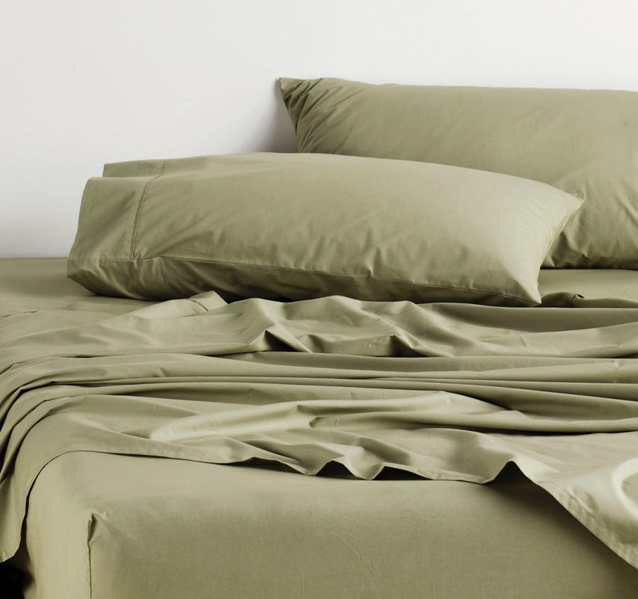 Vienna 300THC Cotton Sheet Set Range Tea