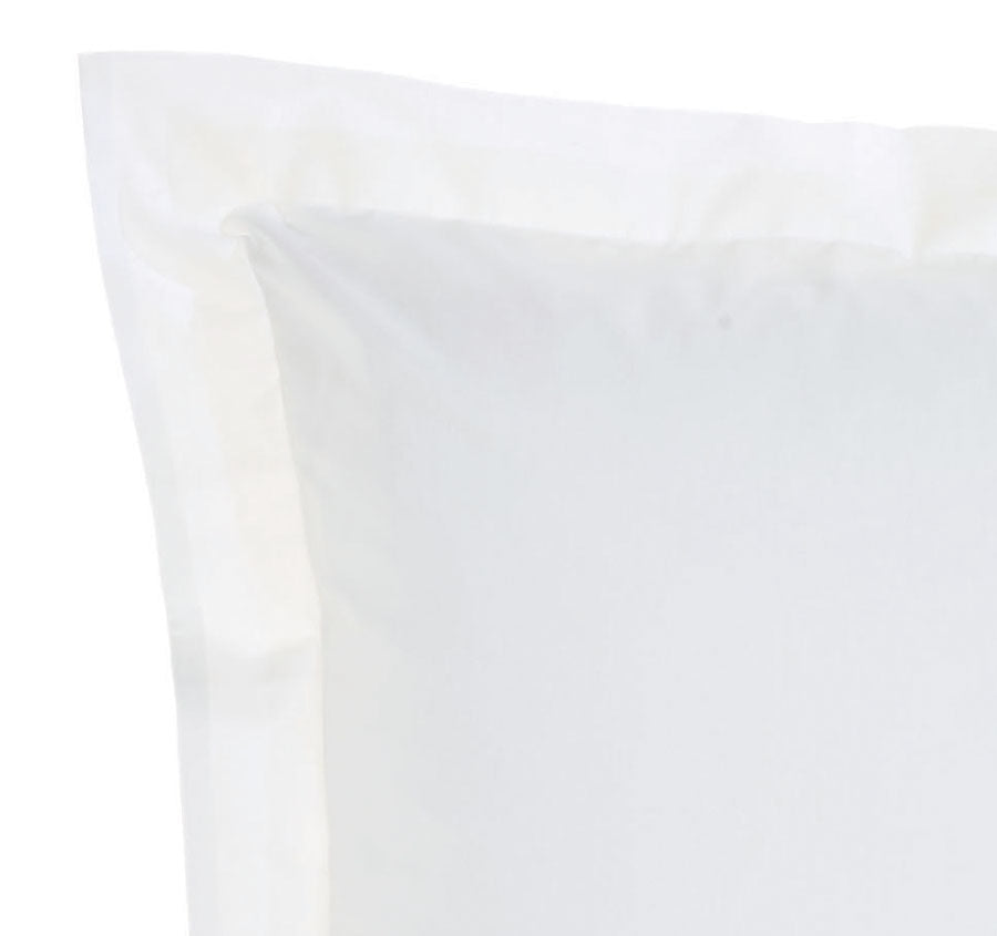 Vienna 300THC Cotton European Pillowcase White