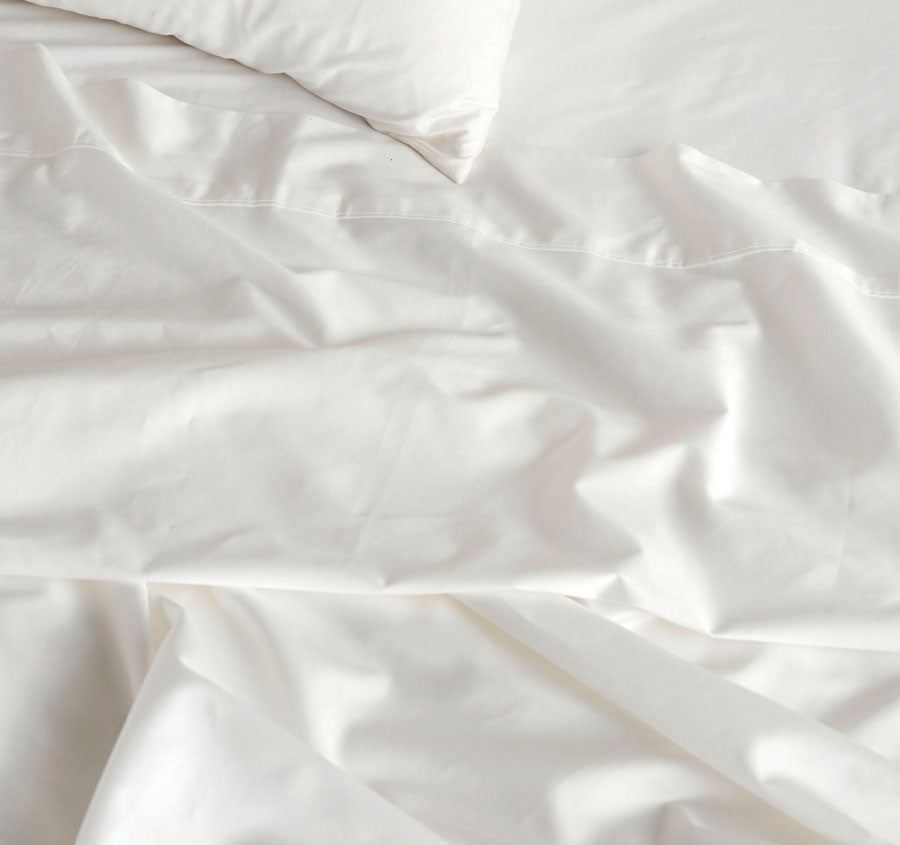 Vienna 300THC Cotton Sheet Set Range White