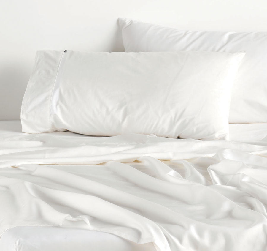 Vienna 300THC Cotton Sheet Set Range White