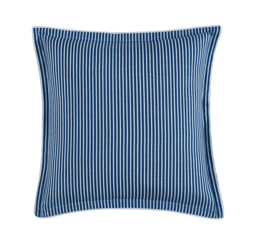 Heather European Pillowcase Blue
